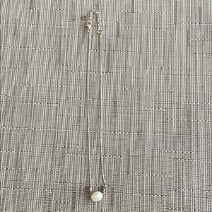Silpada CN Silver Pearl Necklace